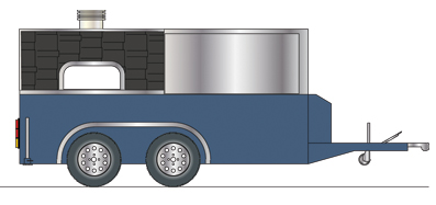 The Drago Pizza Trailer